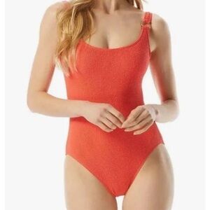 Michael Kors Vibrant Orange Swimsuit